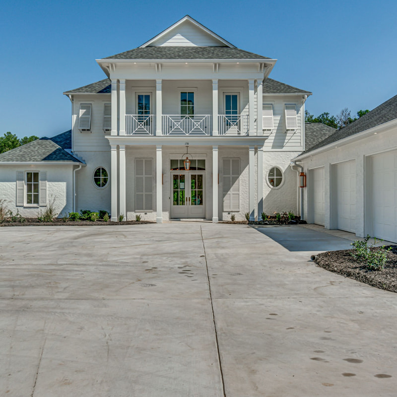 Custom Home Madison Front Elevations